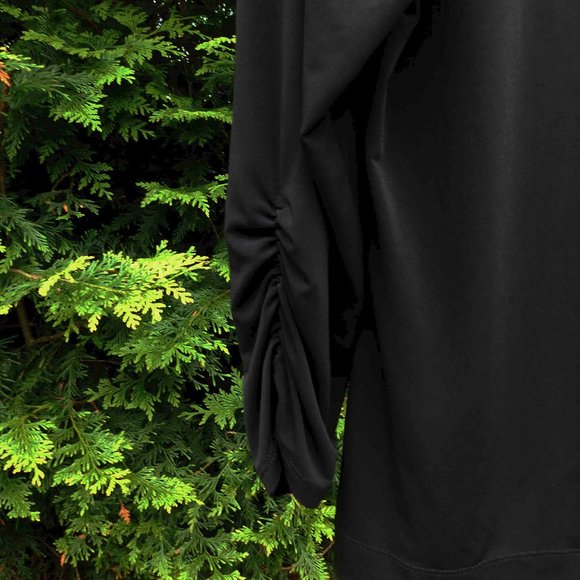 Simonton Says Pretty V-Neck Blouse with Shoulder Cutouts - Picture 2 of 3